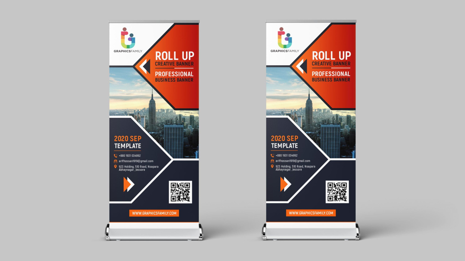 Roll-Up Banner Stands